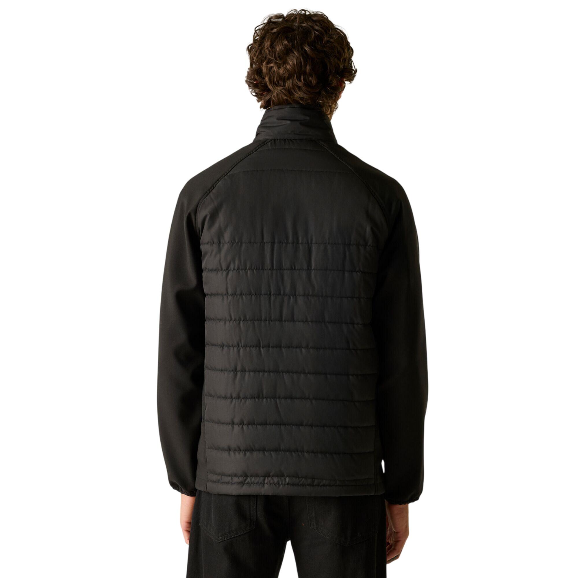 Veste Matelassée Homme (Noir / Orange Vif) 4/5