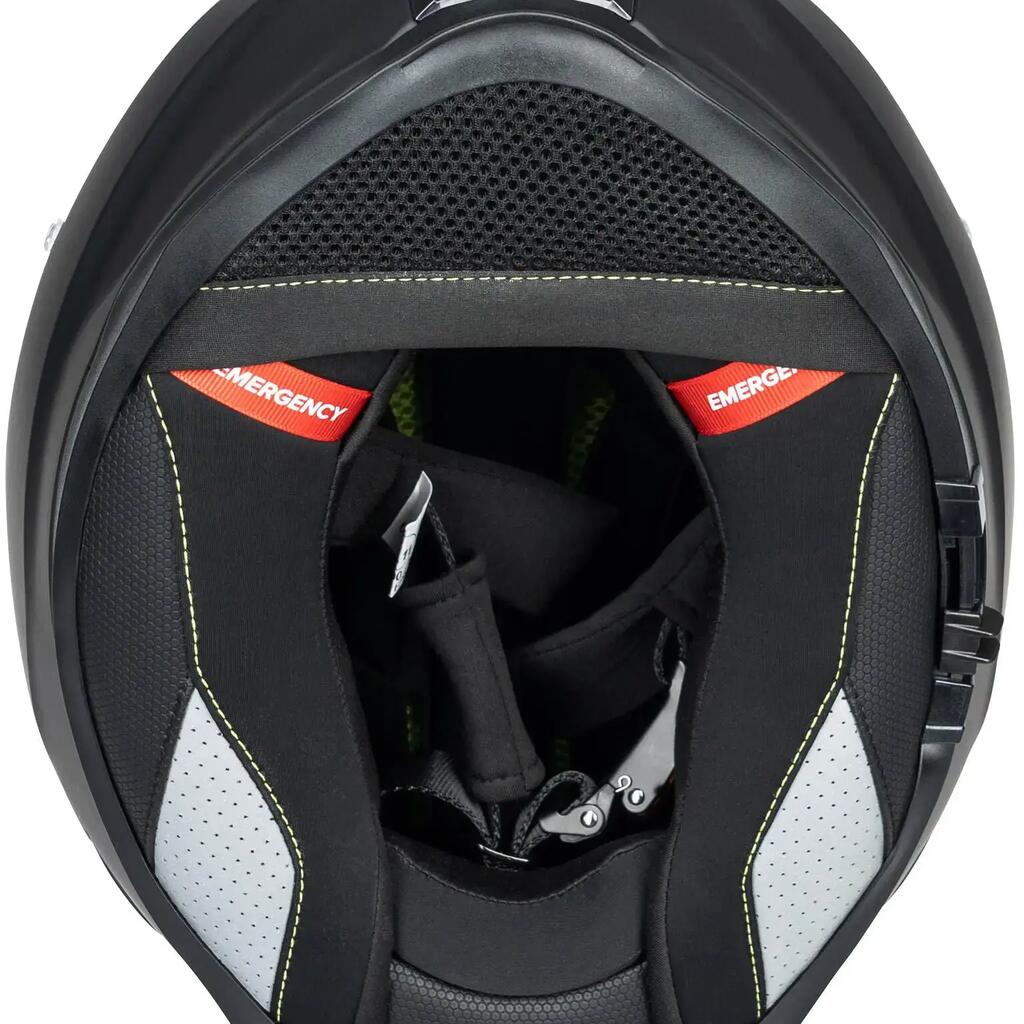SPEC-X SX-82.03 Stinger Full-Face Helmet M — Matt Black.