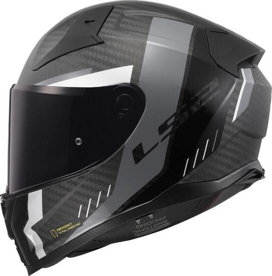 Kask integralny LS2 FF811 Vector II Carbon Grid XL