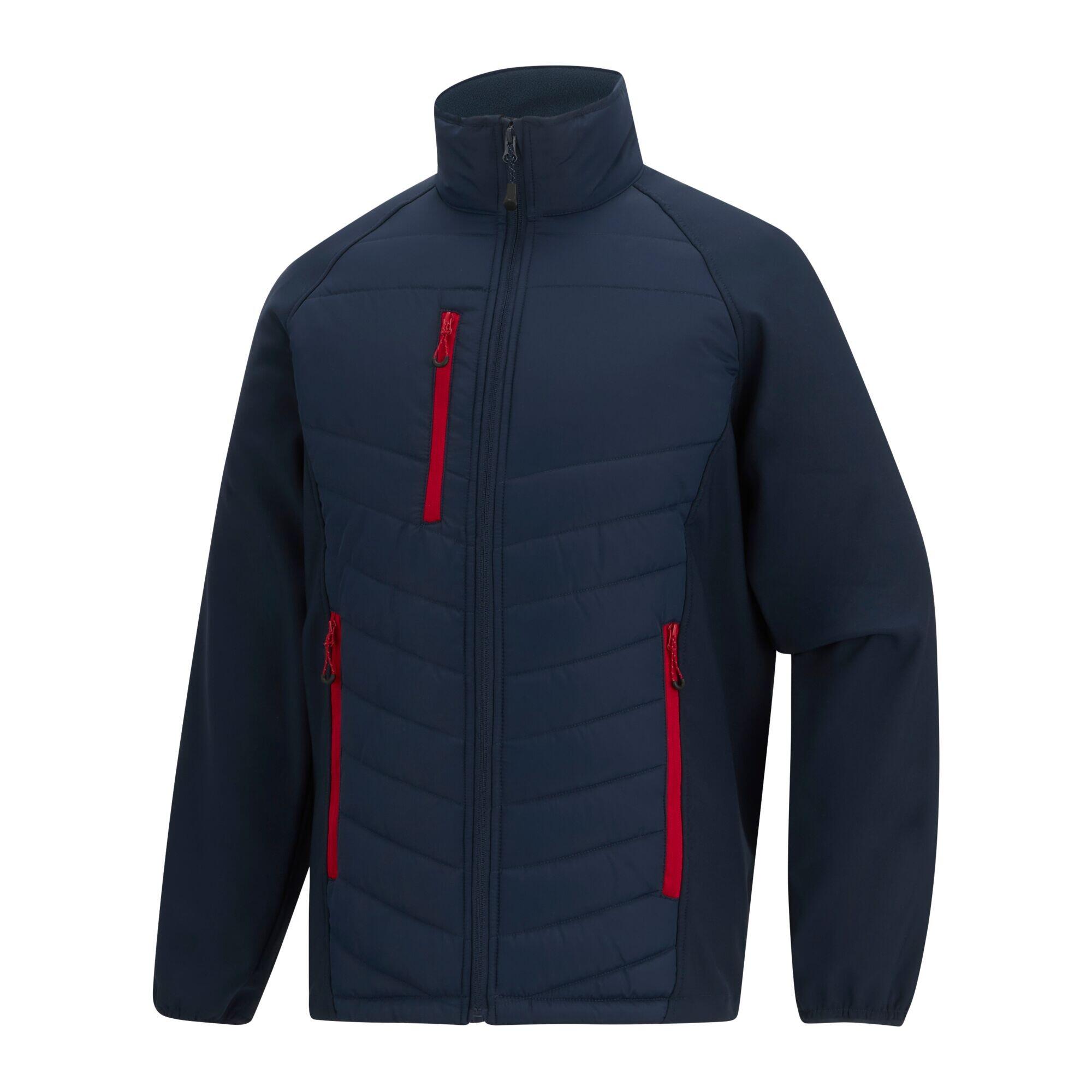 Veste Matelassée Homme (Bleu Marine / Rouge Classique) 3/5