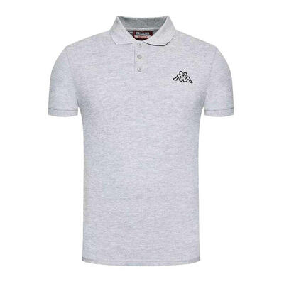 Heren peleot poloshirt (grijs)