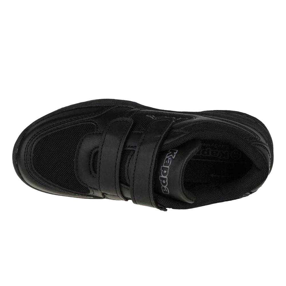 Zapatillas Deportivas de Piel Ecológica Dacer para Niños/Niñas Negro 3/4