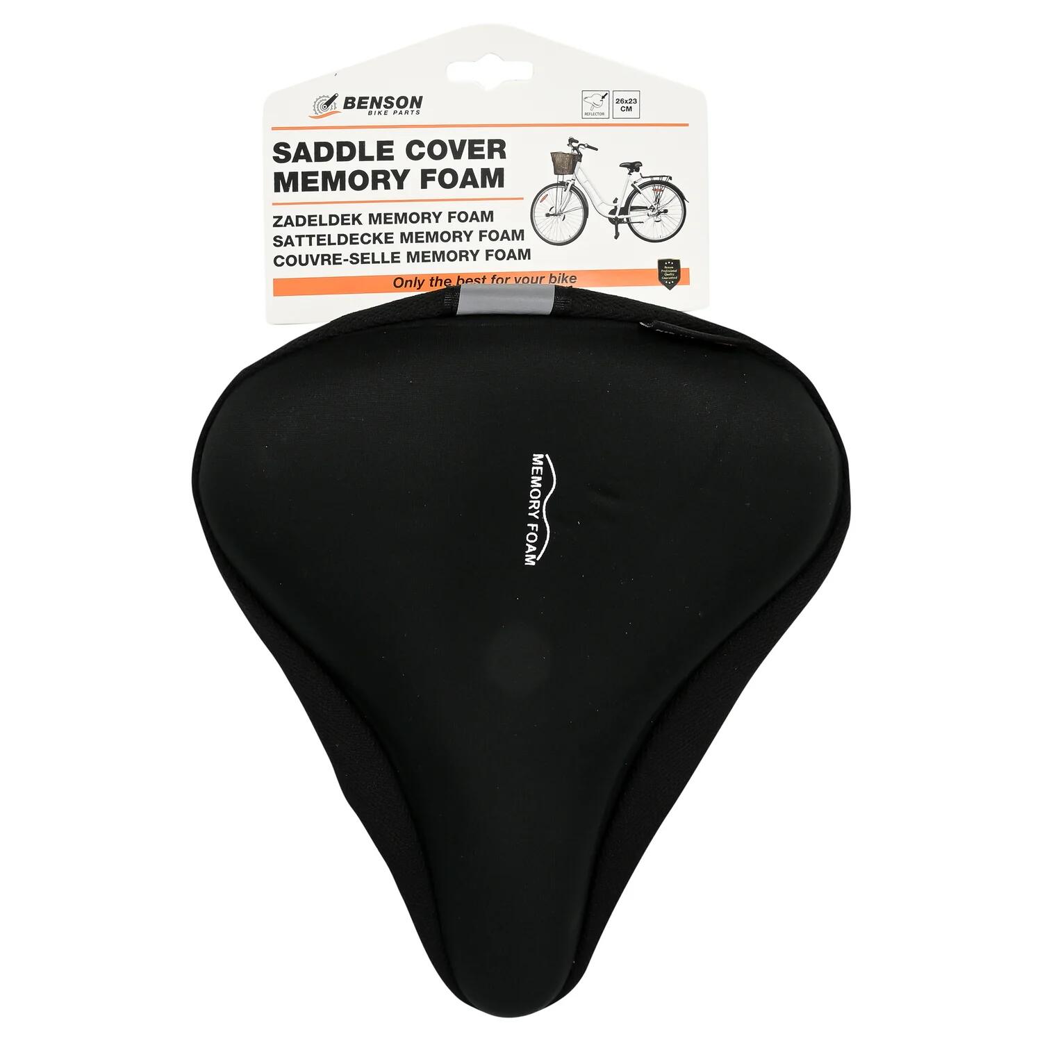 Housse de selle pour vélo Memory Foam 260 x 230 mm 4/4