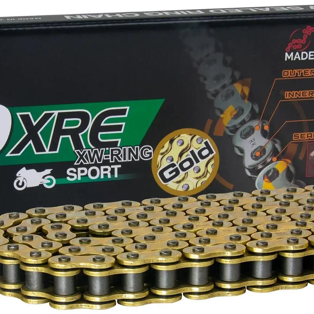 RK 530 XRE 118N Gold Open Bike Chain