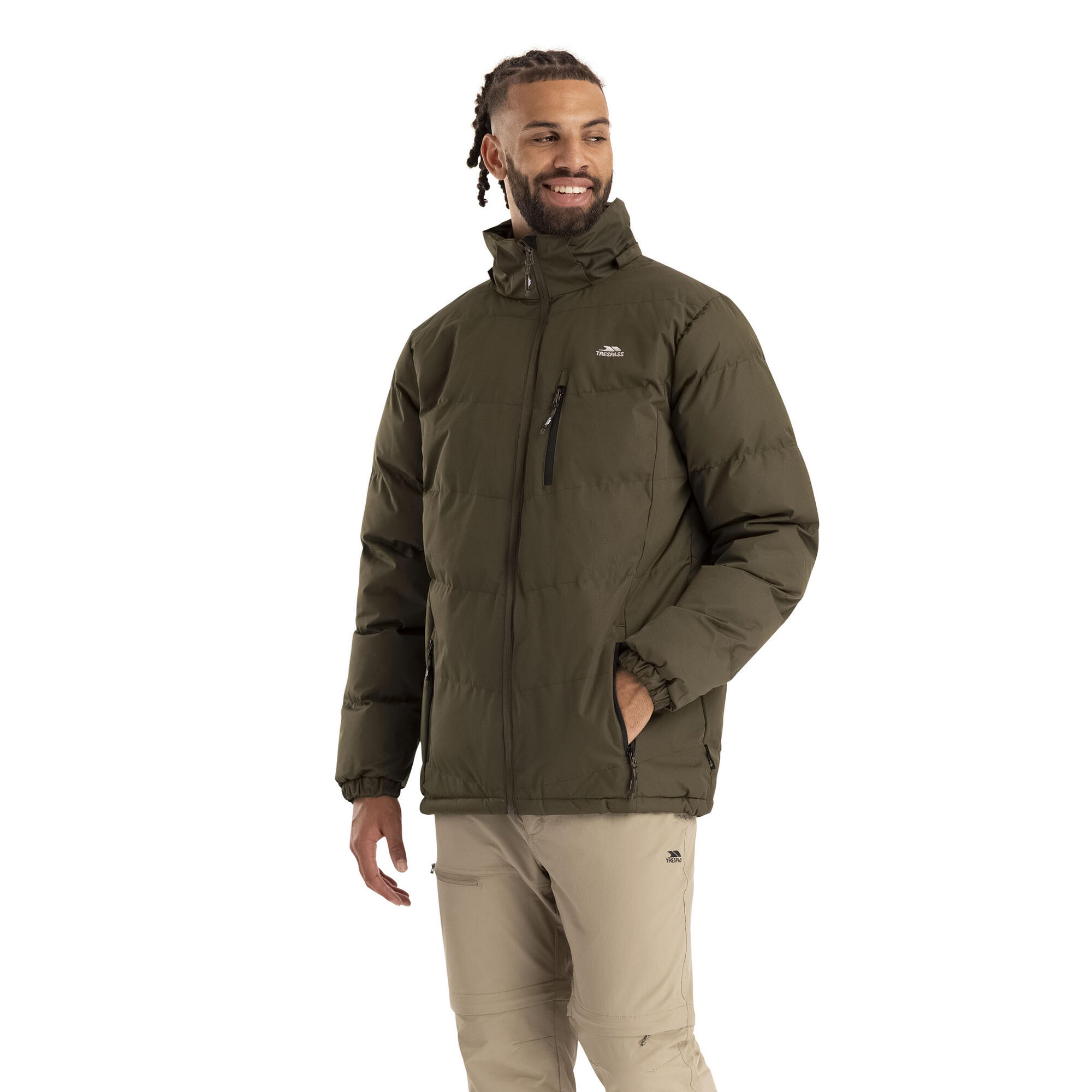 Blustery SteppJacke Herren Dunkelrot 3/4