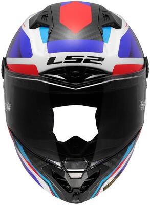 LS2 FF805 Thunder Carbon GP casco integrale blu/rosso.
