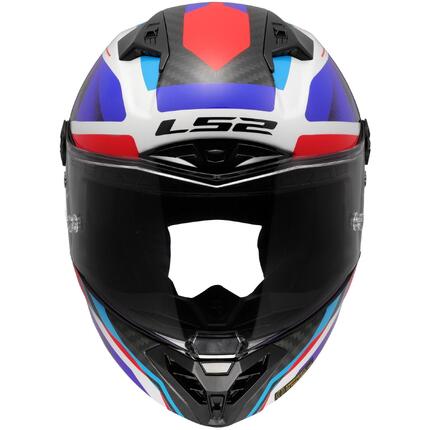 Kask rowerowy Ls2 FF805 Thunder GP Raute S niebiesko-czerwony