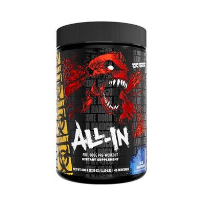 Mutant mutant all-in (40 serv) blue raspberry - pre-workout