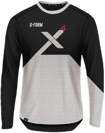 G-FORM Pro‑X4 T-shirt manches longues S noir/blanc