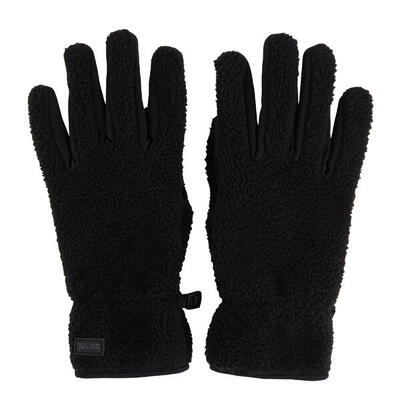 Unisex volwassenen tech touch screen borg logo winterhandschoenen (zwart)