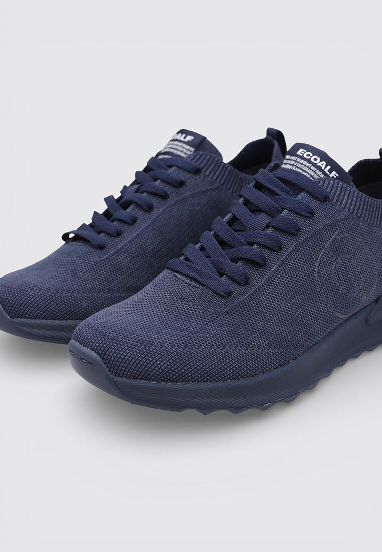 Chaussure de randonnée Baskets Homme Ecoalf CONDE KNIT PIGMENT DYE Marin 3/5