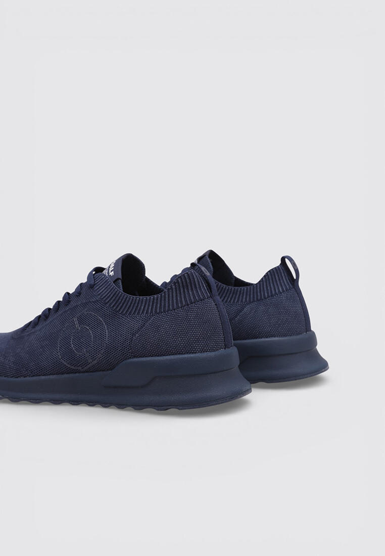 Chaussure de randonnée Baskets Homme Ecoalf CONDE KNIT PIGMENT DYE Marin 4/5