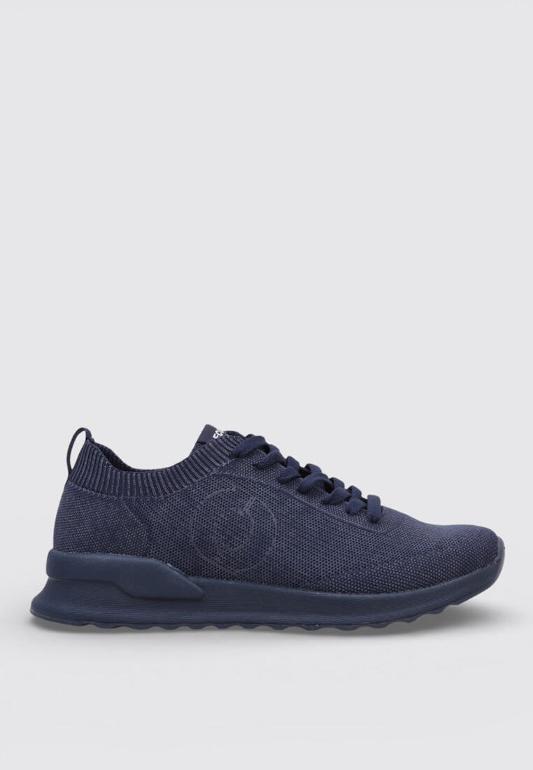 Chaussure de randonnée Baskets Homme Ecoalf CONDE KNIT PIGMENT DYE Marin 1/5