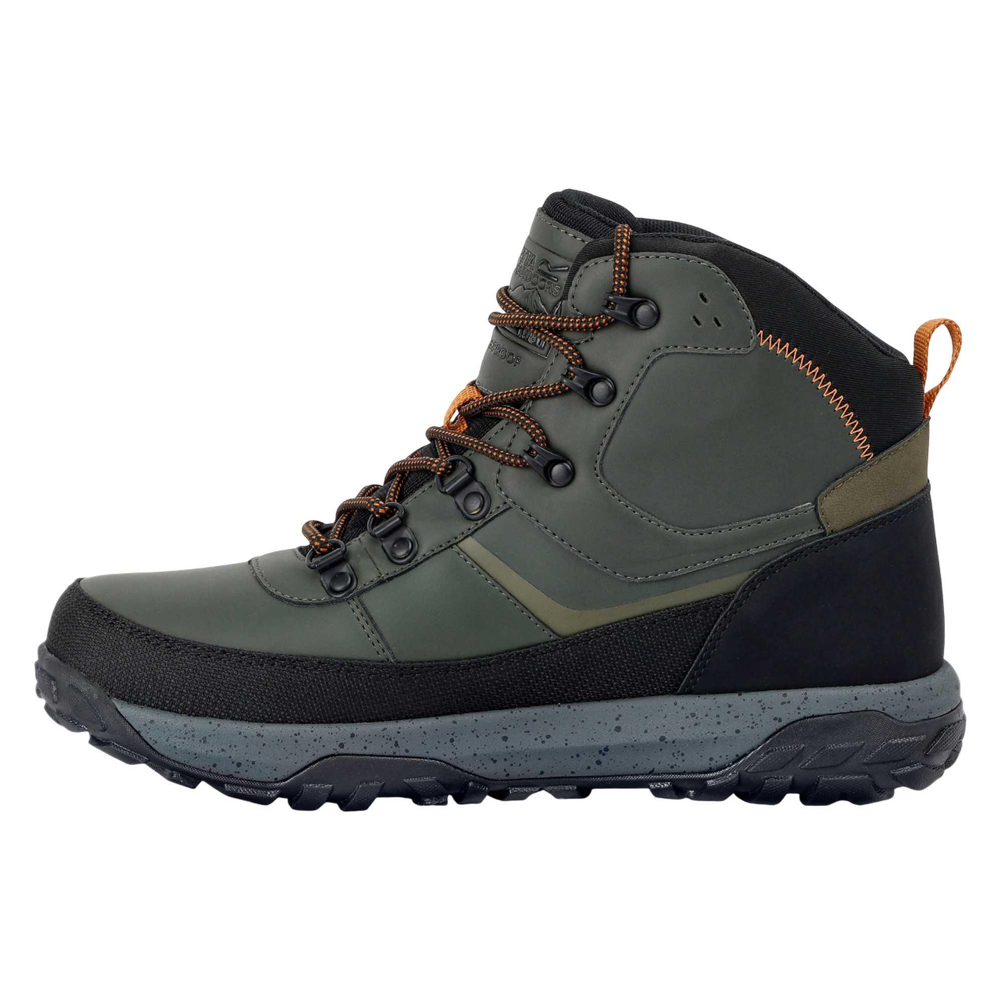 Chaussures De Marche RENFORD Homme (Kaki Foncé / Citrouille Épicée) 3/5