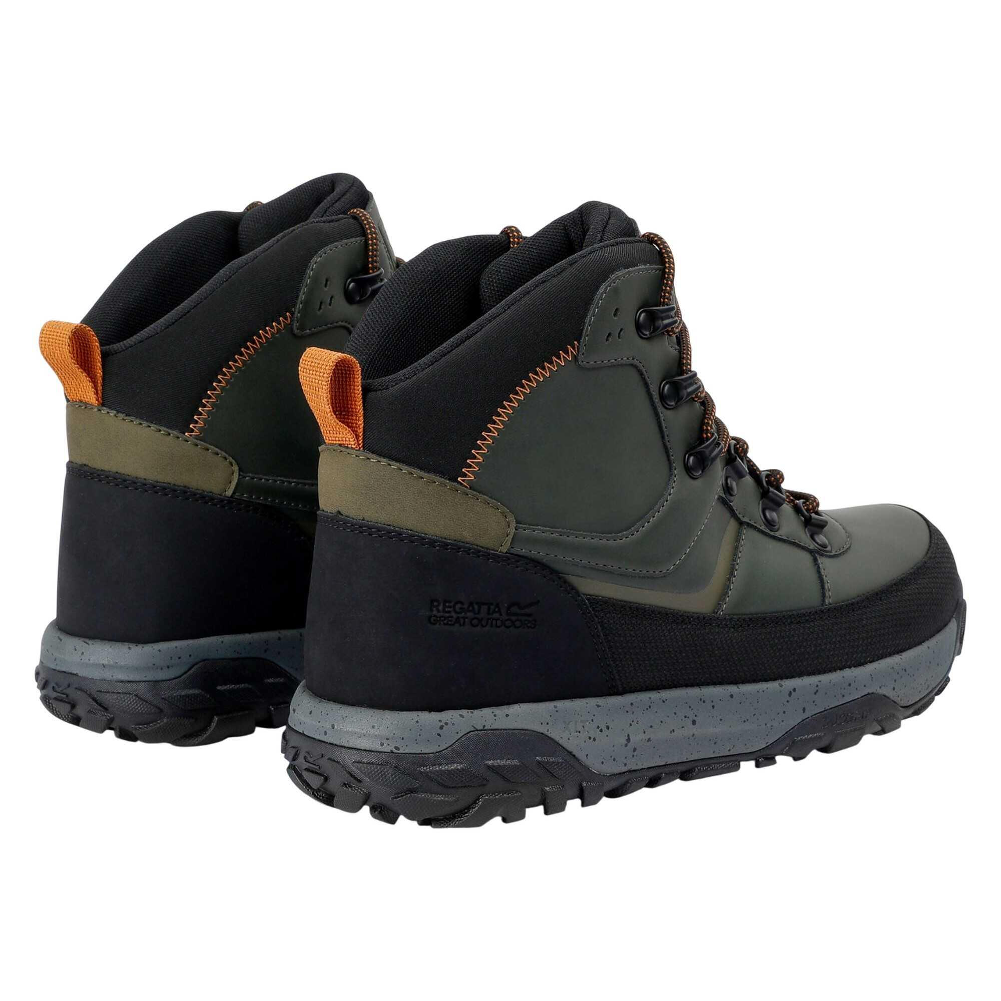 Chaussures De Marche RENFORD Homme (Kaki Foncé / Citrouille Épicée) 2/5