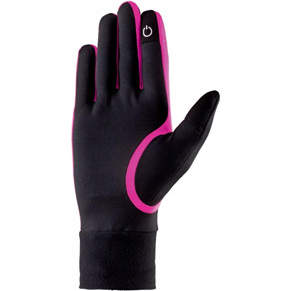 Adulto Unisex Multifunzionale Guanto Viking Runway Nero Rosa 2/3