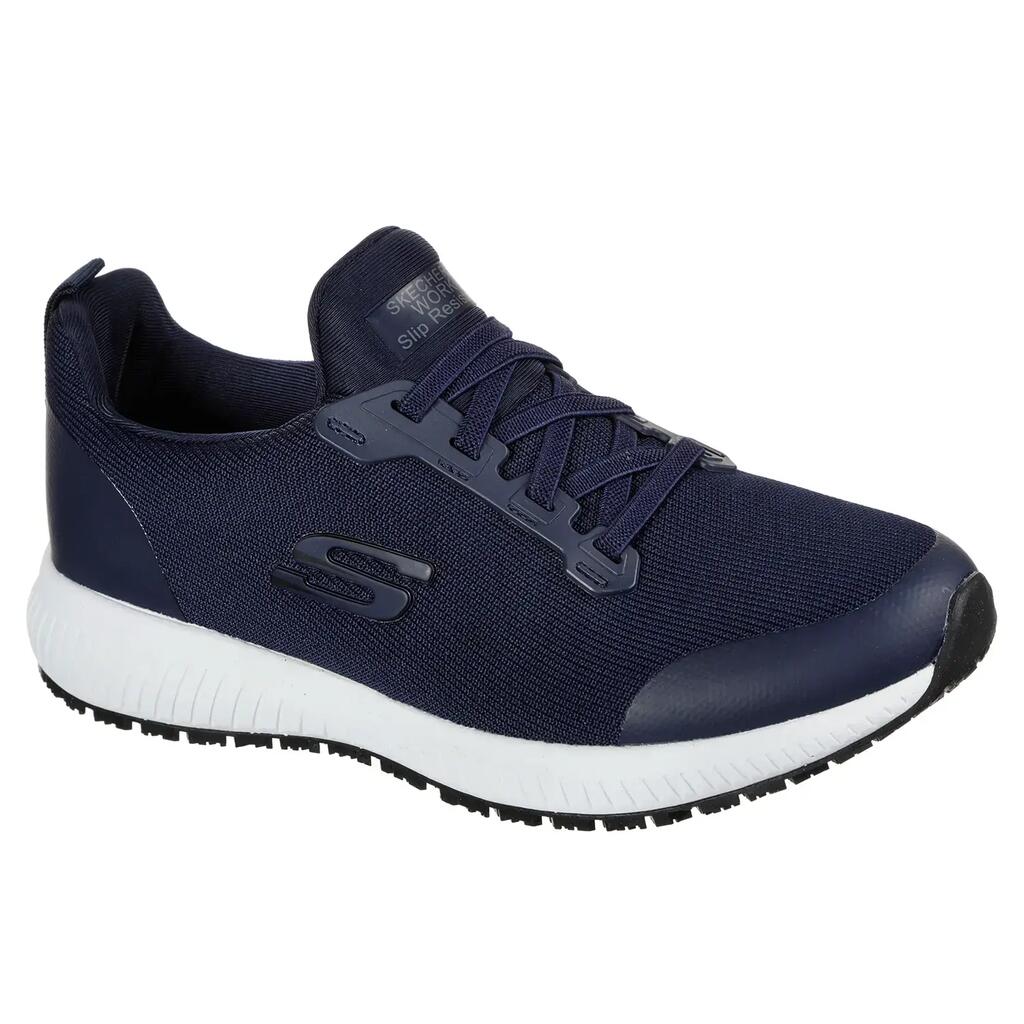 Skechers Work SQUAD SR Shoes Navy