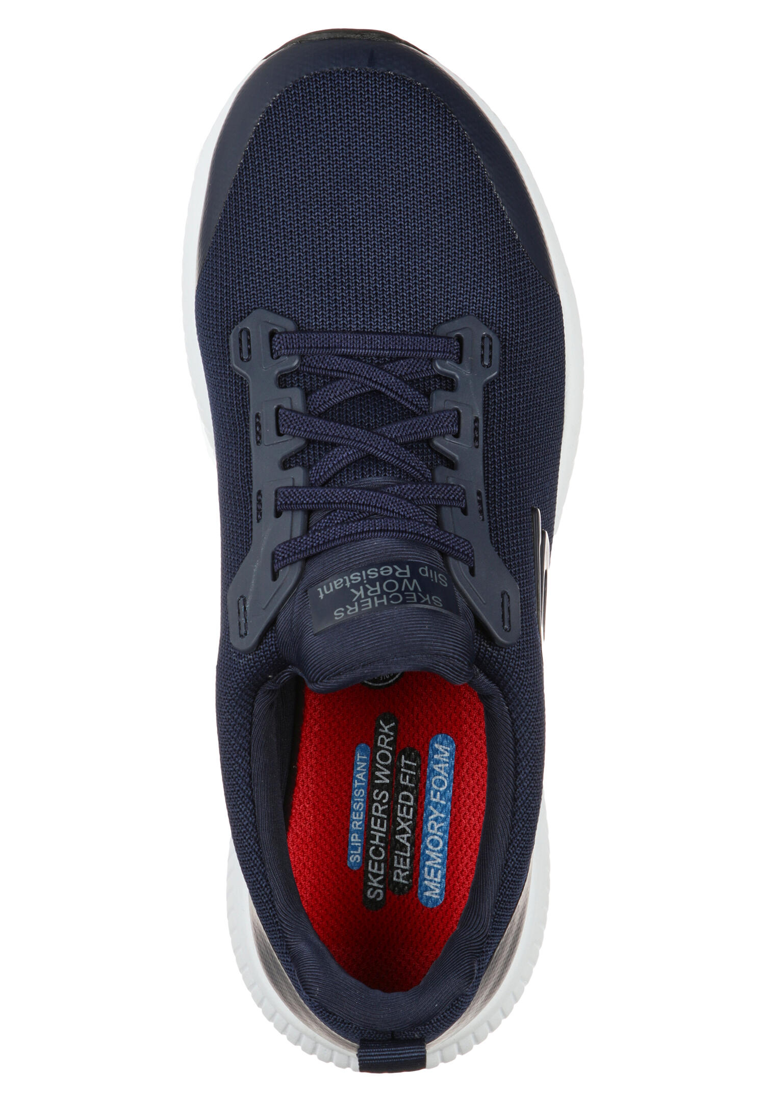Zapatillas Femme Skechers Work Squad Sr Bleu 3/5