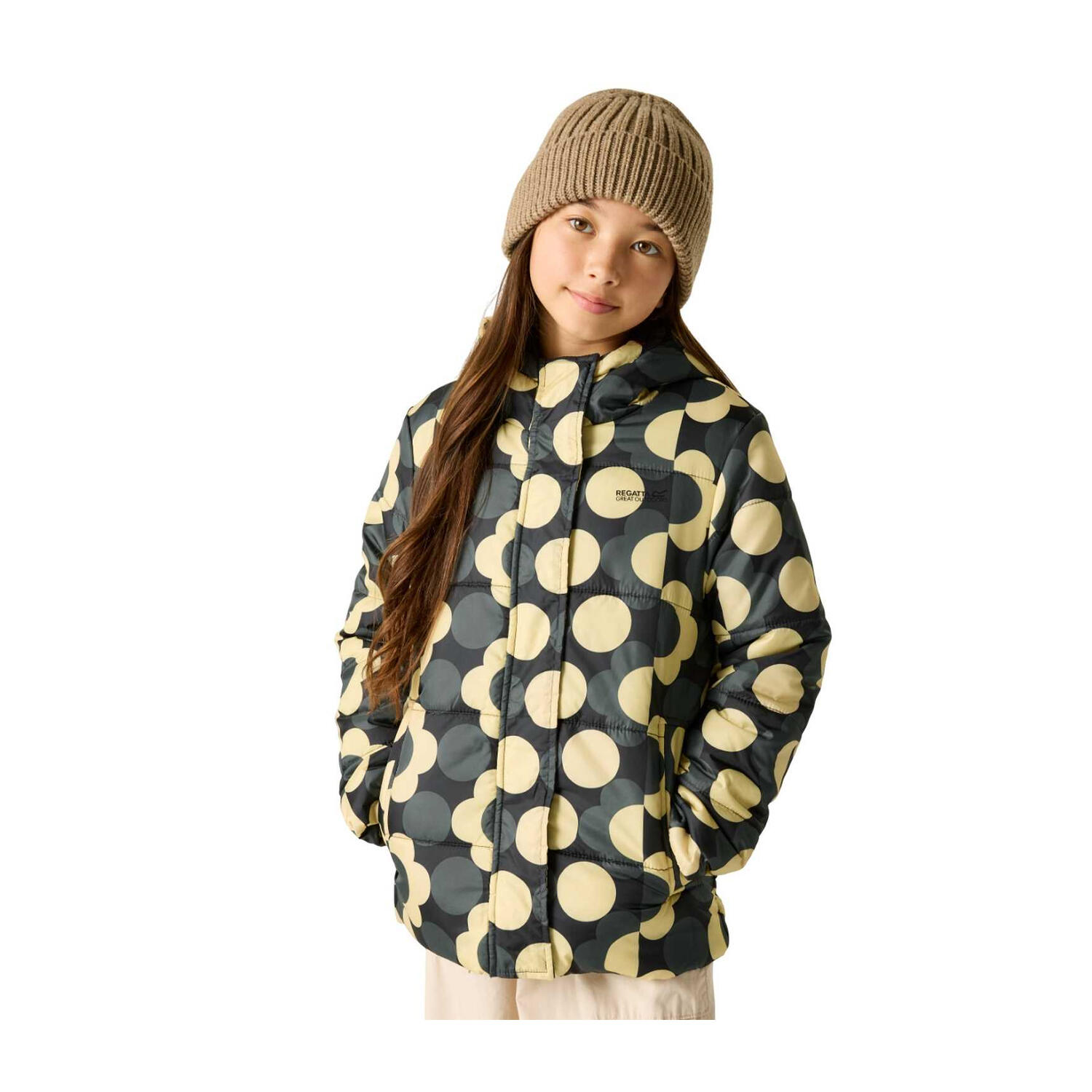 Veste Matelassée Motif/style Floral ORLA KIELY Fille (Noir) 4/5