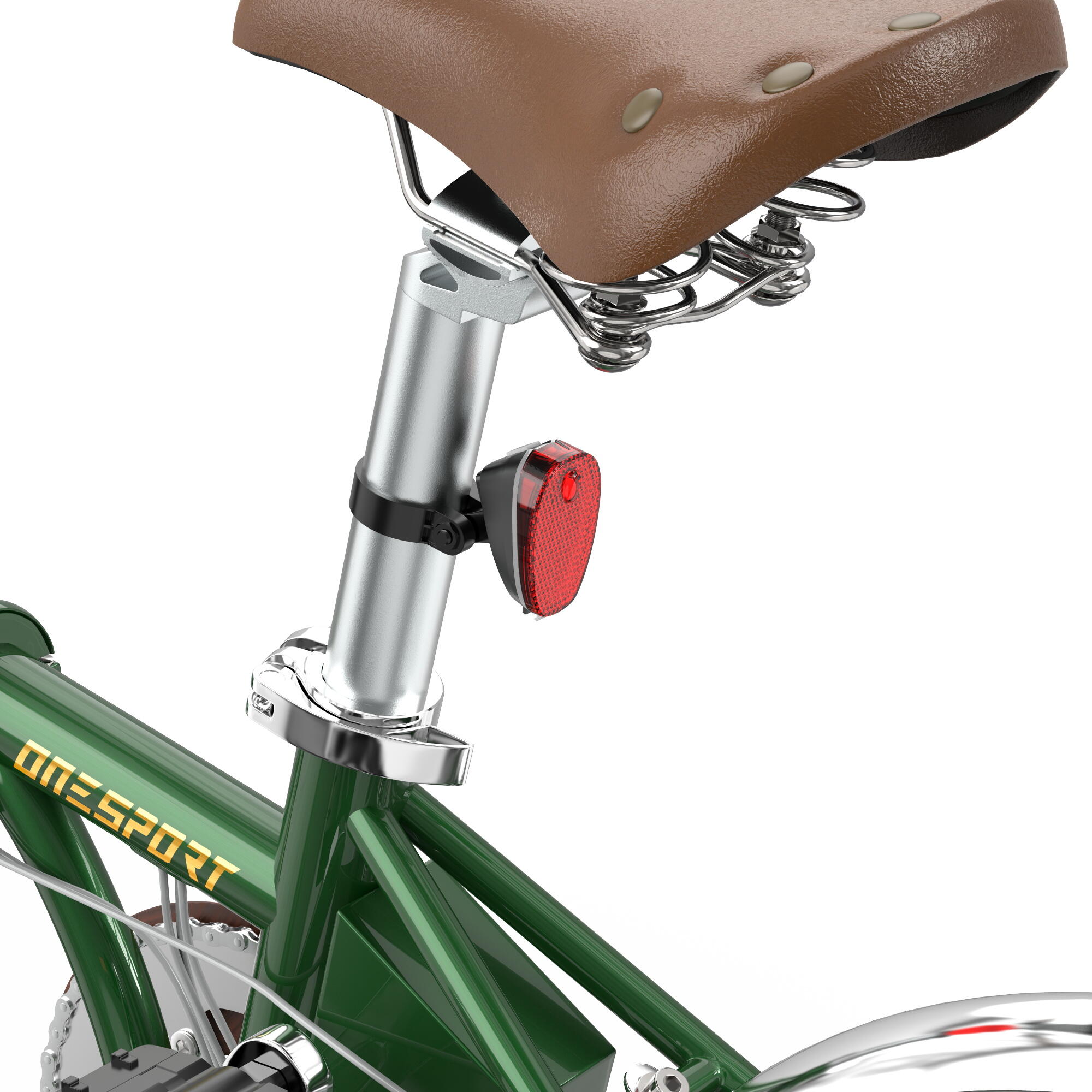 Bicicleta Elétrica Dobrável Onesport OT02 PRO, 250W, Shimano de 7 Velocidades 4/7