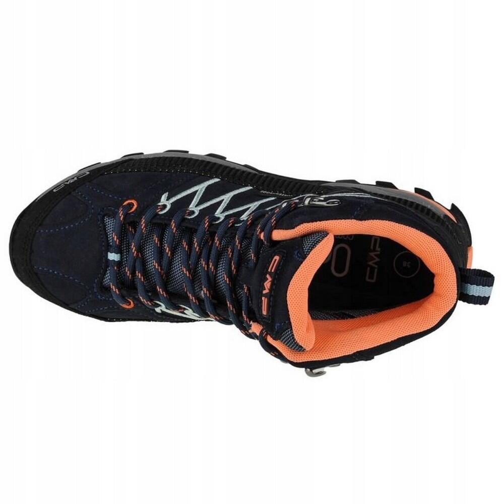 Botas a los Tobillos de Ante Rigel para Mujer Azul Marino 3/4