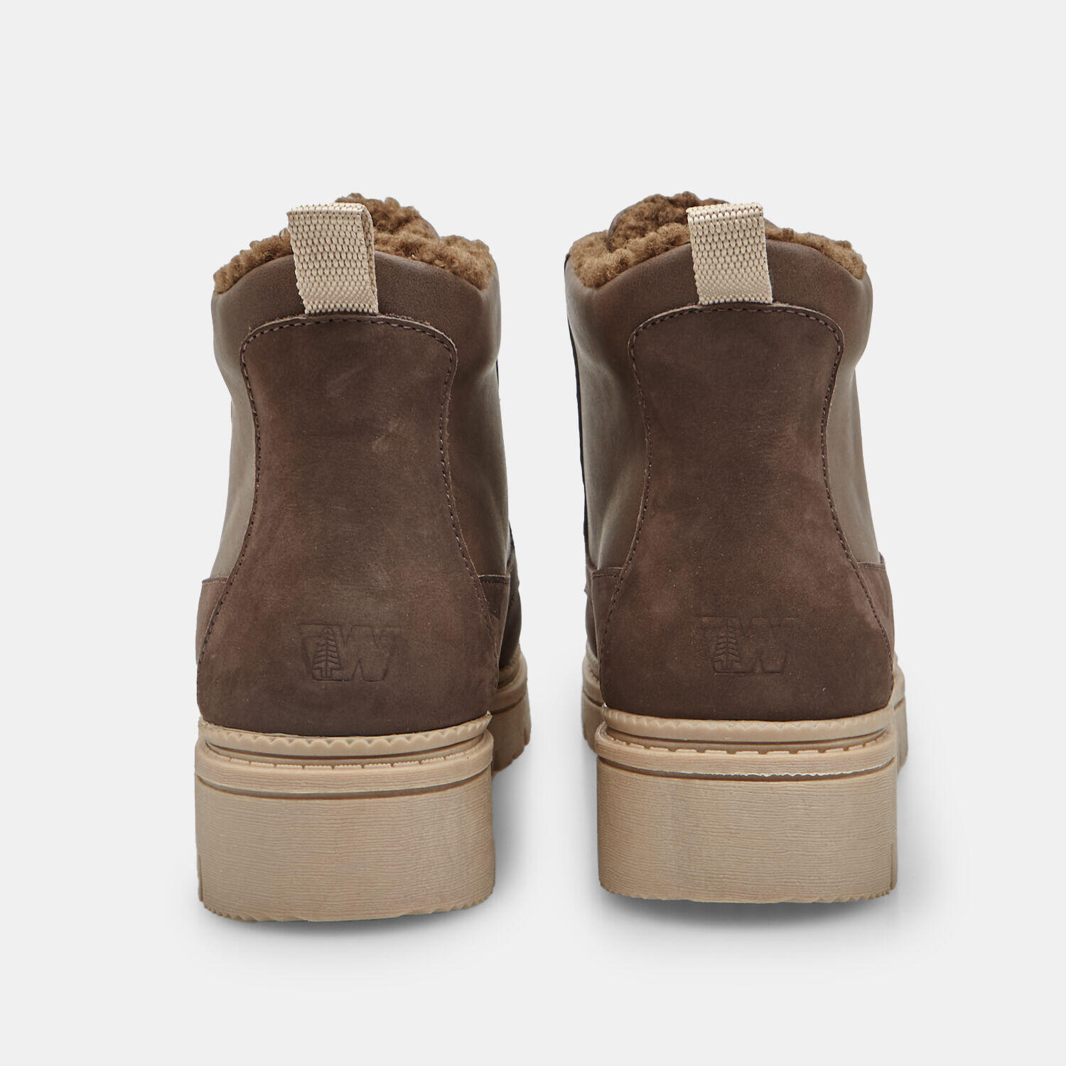 Bottine à lacets pour femme en daim Weinbrenner 3/5