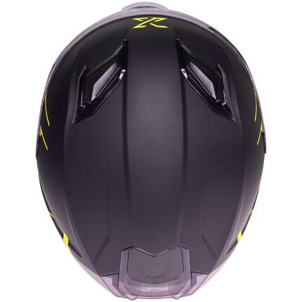 Kask integralny SPEC-X SX-82.03 R2 Stinger czarny mat/neon żółty XS