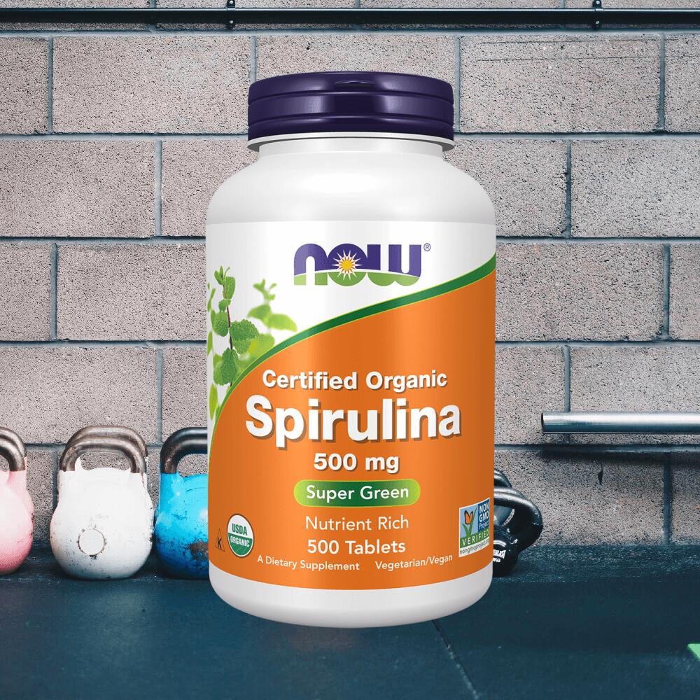 Now Foods Spirulina 500mg (500 tabs) Unflavoured 2/3