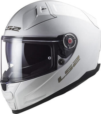 LS2 FF811 Vector II Solid casco integrale 3XL bianco.