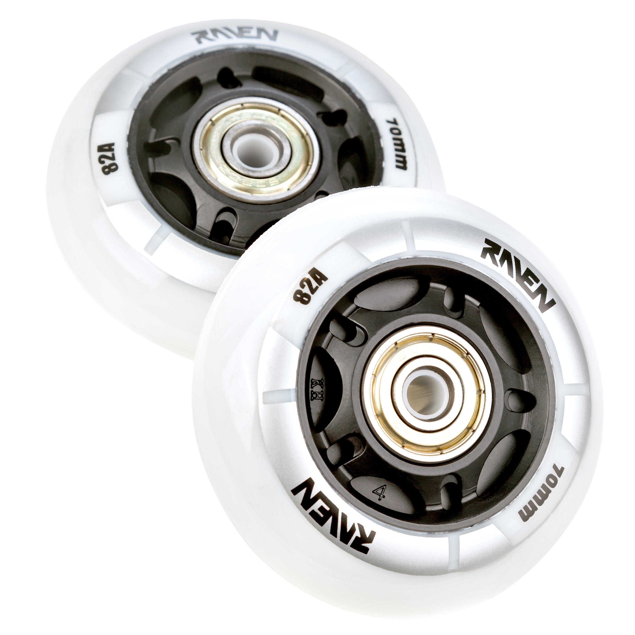 8 ruedas LED luminosas + rodamientos para ruedas Helixi PU 3/5