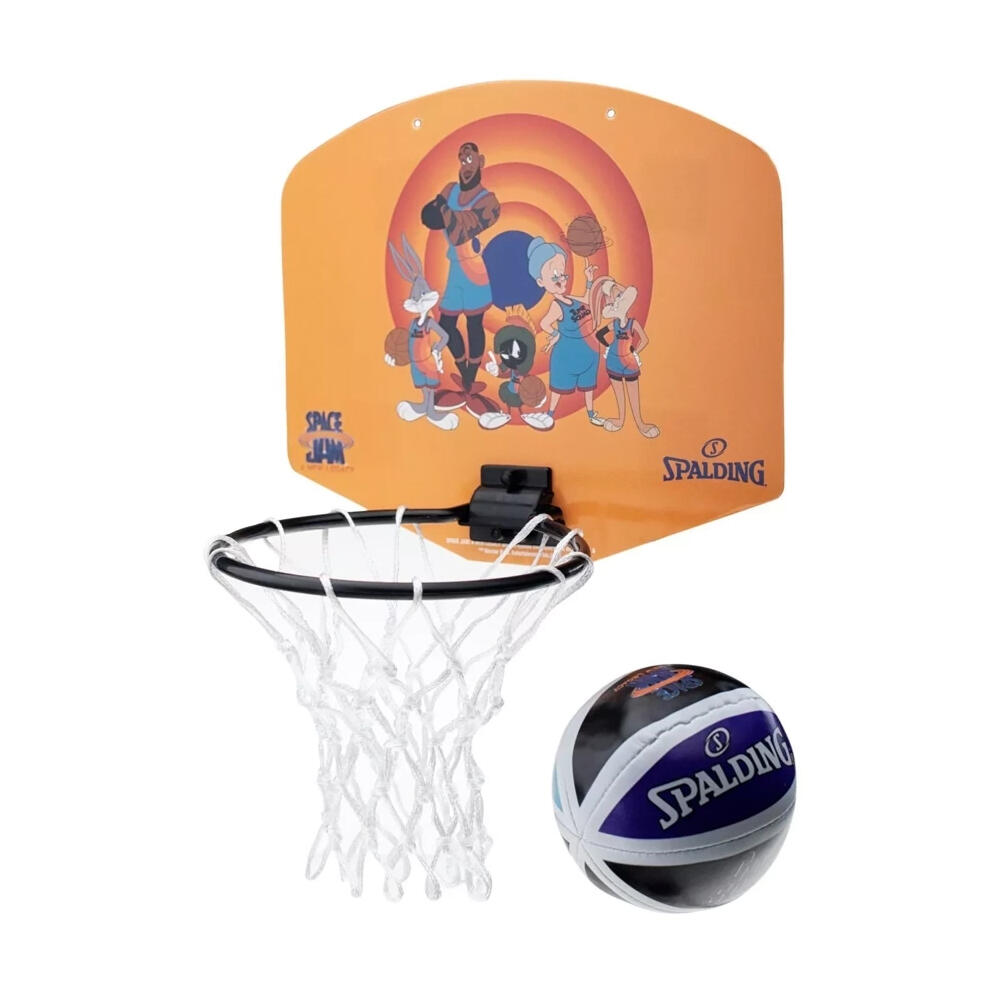 Ensemble De Mini Panier De Basket SPACE JAM TUNE SQUAD Enfant (Orange) Taille 2/3