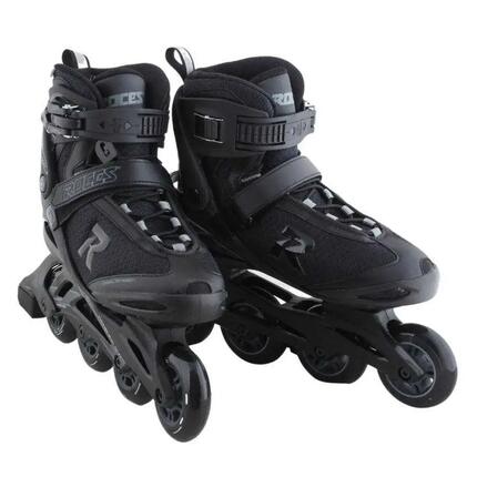 Patines en Línea Diseño Icono para Adultos Unisex Negro