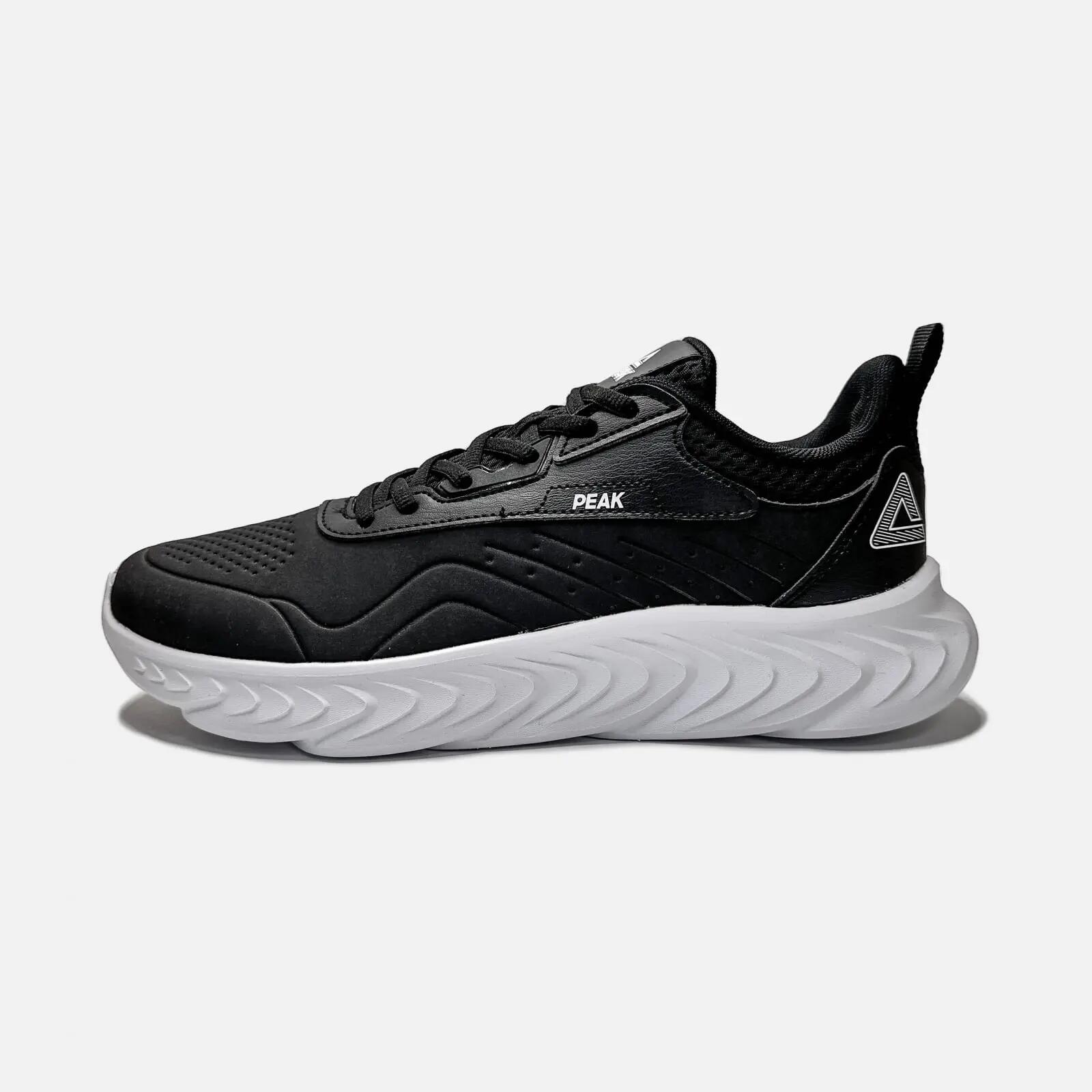 Pantofi sport Peak Classic Comfort Negru/Alb 2/4