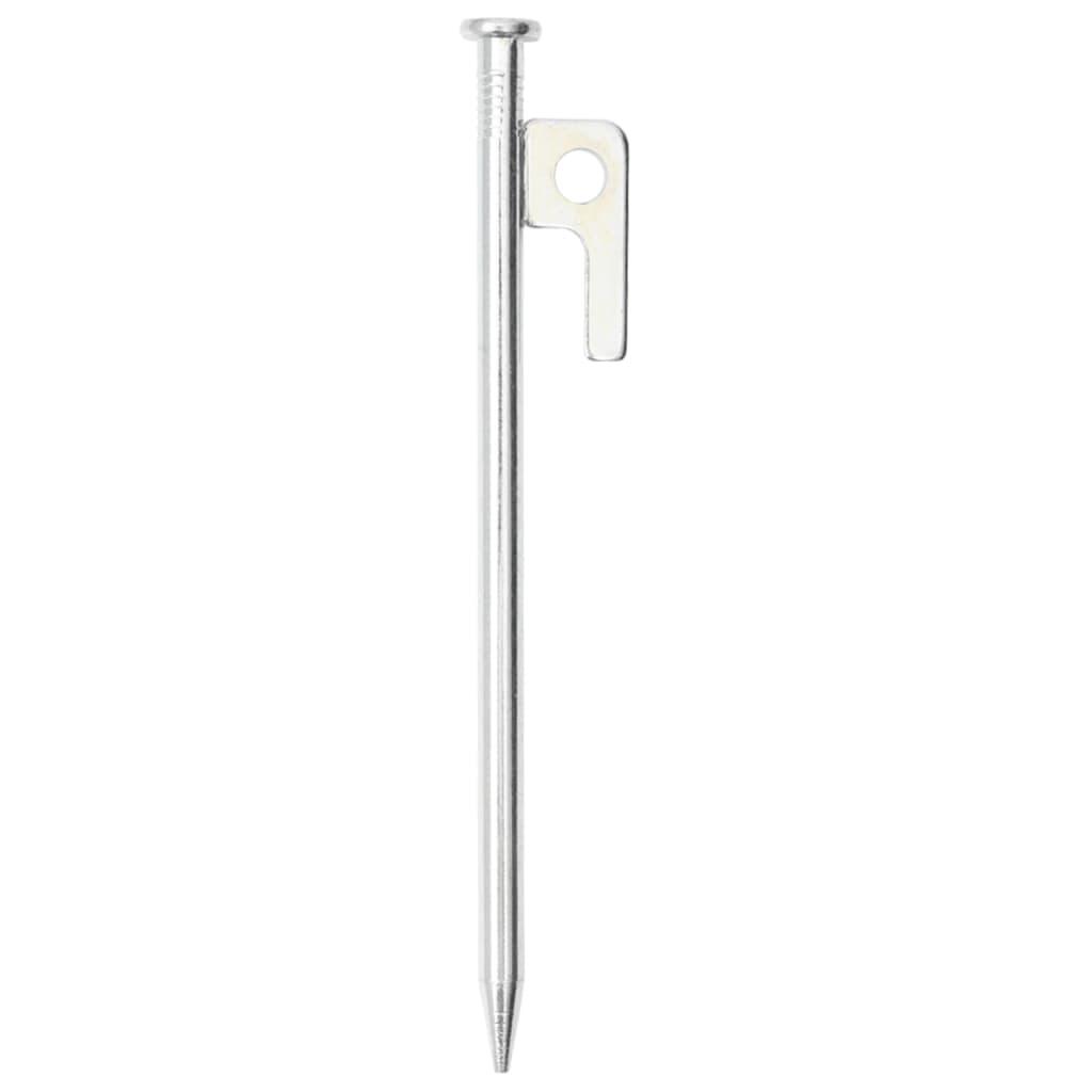 VidaXL Piquets de tente 24 pcs 9 mm x 20 cm acier galvanisé 2/2