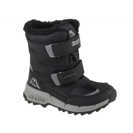 Kappa Unisex Kinder Stiefel Winterschuh gefüttert Stylecode 260903K Schwarz