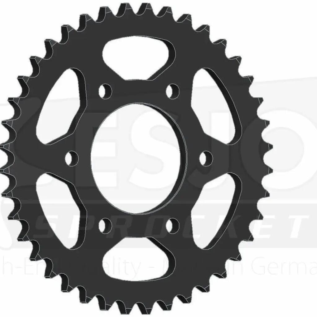 ESJOT 530 Chainwheel — 40 Teeth, Steel, Black.