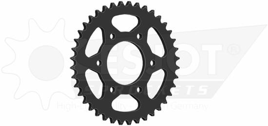 Esjot chain wheel 530 40z steel black