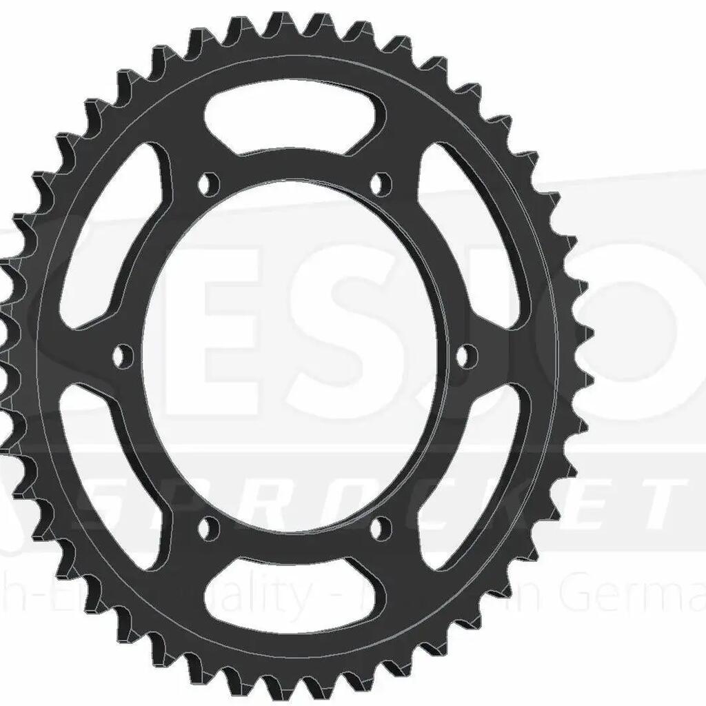 ESJOT 530 38-tooth Steel Sprocket, Black.