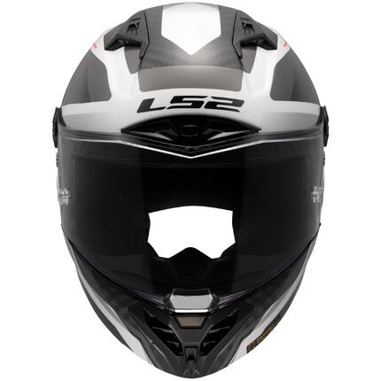 Kask integralny LS2 FF805 Thunder Carbon XL biały/szary