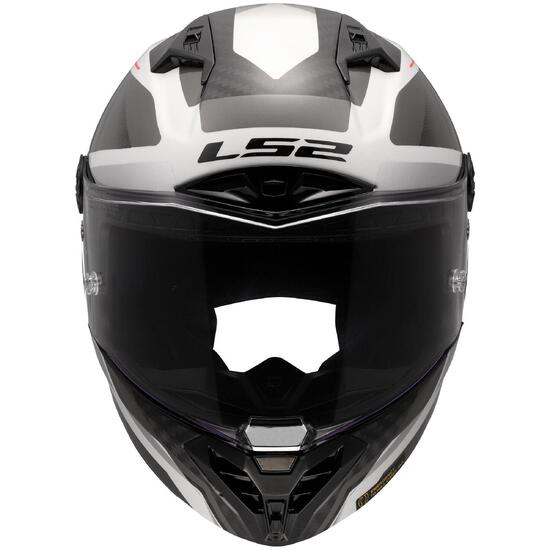 Kask integralny LS2 FF805 Thunder Carbon XL biały/szary