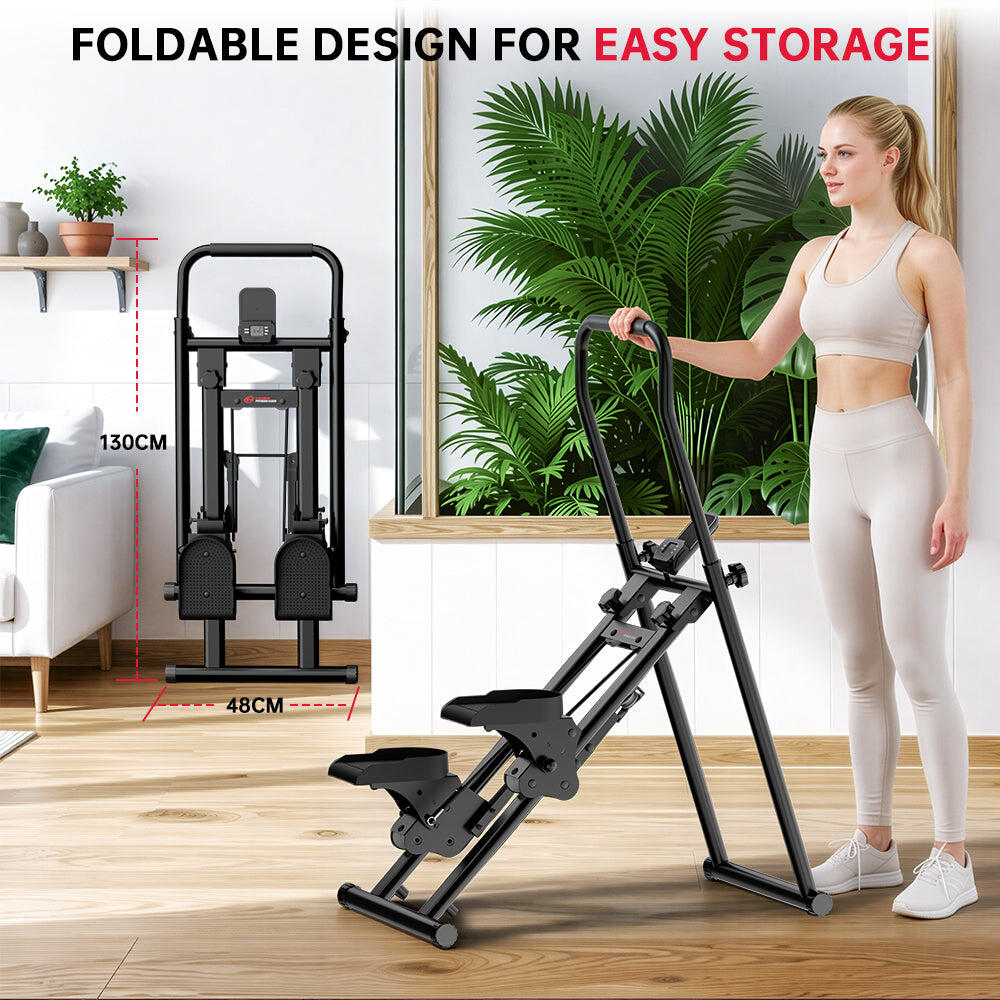 Fitness Stepper Escalier Pliable Réglable Vertical Entraînement 5/7