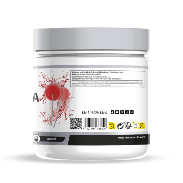 Glutamine kyowa - 300g Sucette de MASmusculo 3/6