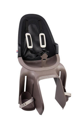 Qibbel Hinterrad-Sitz für Fahrräder in Schwarz/Braun