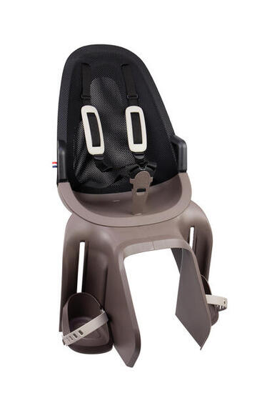 Qibbel Hinterrad-Sitz für Fahrräder in Schwarz/Braun
