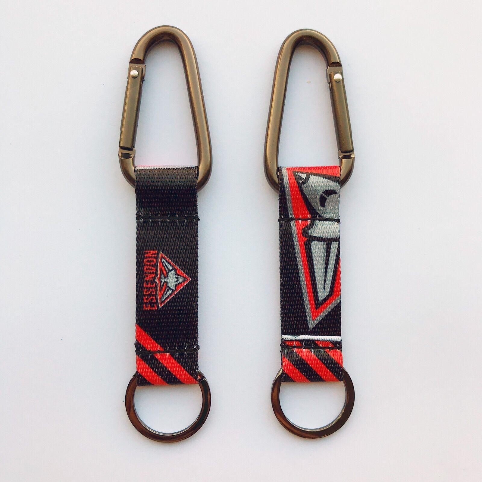 AFL Carabiner Key Ring - Melbourne Demons - Keyring - Clip and Ring