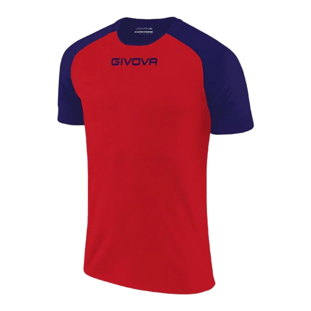 Maglietta Uomo Givova Capo Rosso Blu Navy 3/3