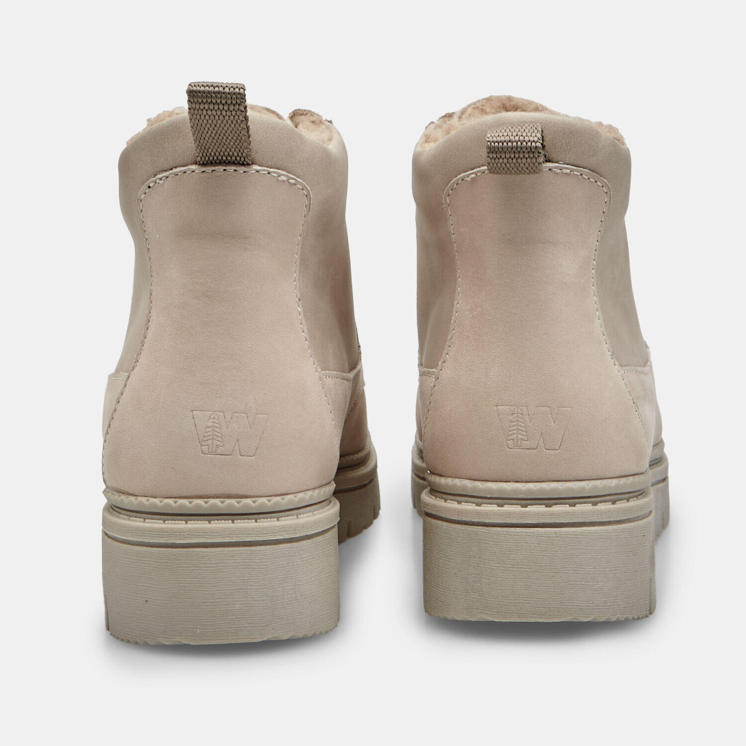 Bottine à lacets pour femme en daim Weinbrenner 3/5