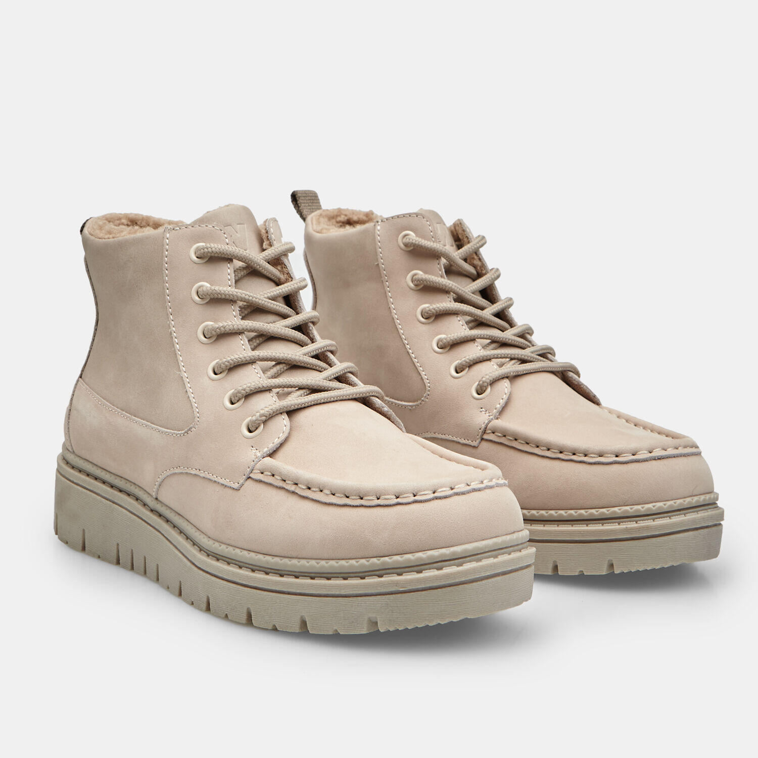 Bottine à lacets pour femme en daim Weinbrenner 2/5