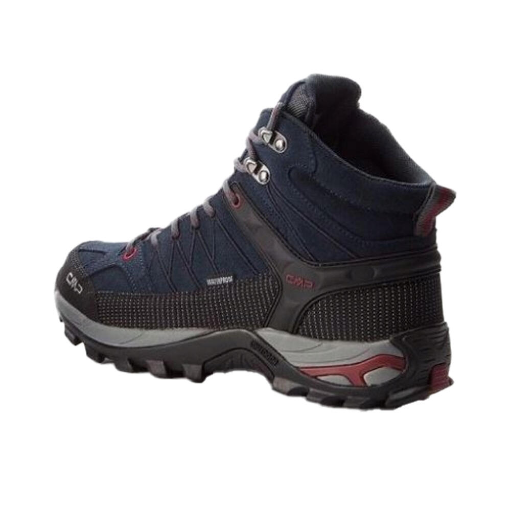 Botas a los Tobillos de Cueros Rigel para Hombre Azul Marino 2/6