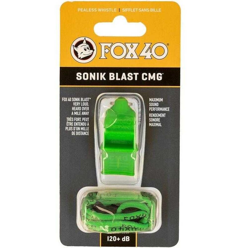 Silbato Deportivo Sonik Blast CMG Verde 2/2